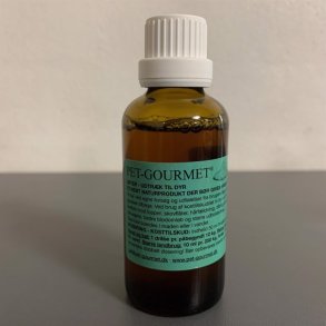 Pet-Gourmet flydende hvidlg 50 ml.